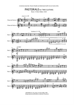 Pastorale for Two Guitars